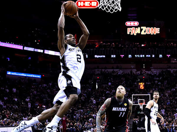 Kawhi Leonard was named MVP of the 2014 NBA Finals.